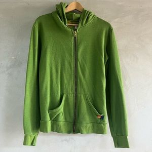 Aviator nation zip up hoodie lightning bolt